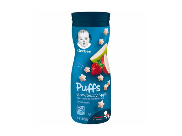 GERBER® Graduates Puffs Strawberry Apple