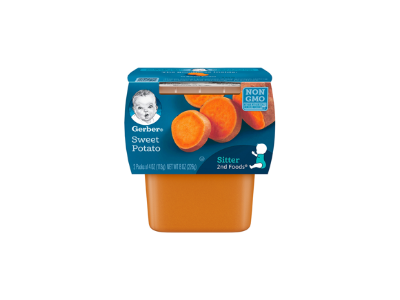 GERBER® 2nd Foods Twin Pack Sweet Potato GERBER® 2nd Foods Twin Pack Sweet Potato