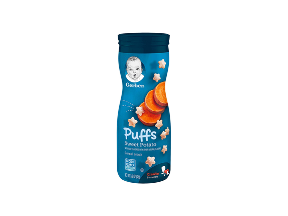 GERBER® Graduates Puffs Sweet Potato GERBER® Graduates Puffs Sweet Potato