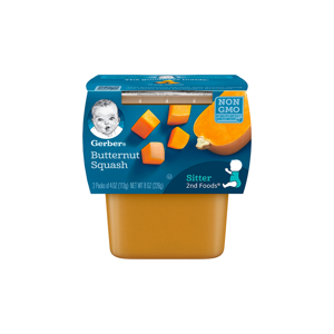 GERBER® 2nd Foods Twin Pack Butternut Squash GERBER® 2nd Foods Twin Pack Butternut Squash