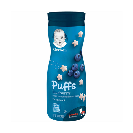 GERBER® Graduates Puffs Blueberry GERBER® Graduates Puffs Blueberry