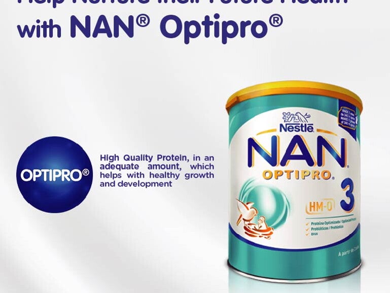 Help Nurture their future health with NAN® Optipro®