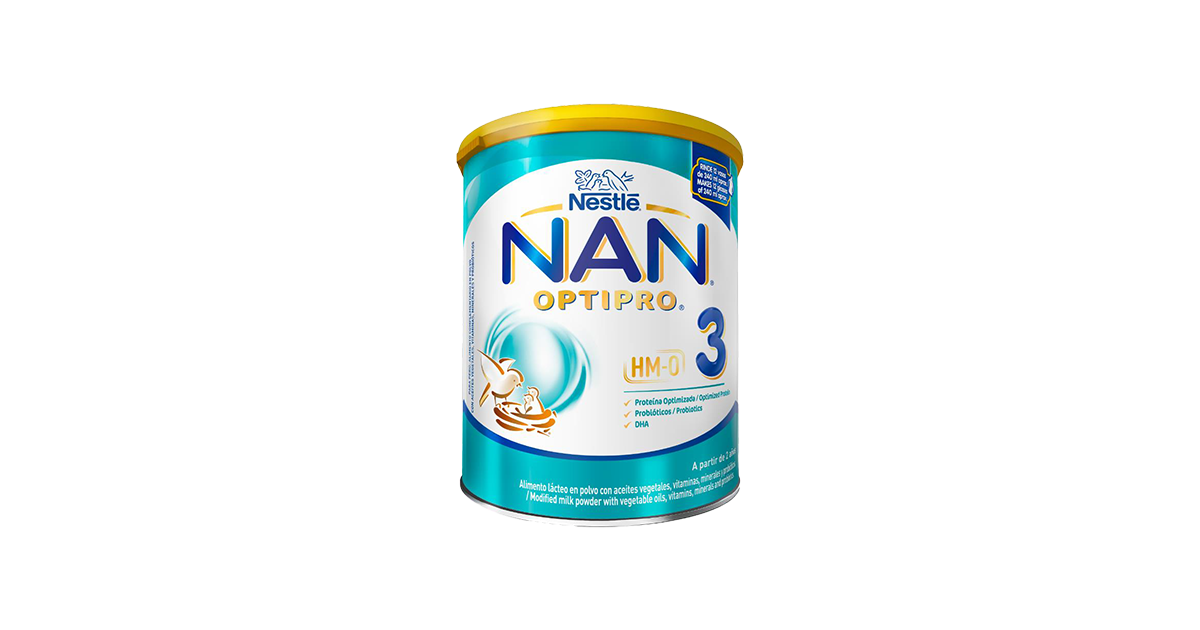 3 x Nestlé NAN OPTIPRO 1, Starter 0-6 Months Baby Formula Powder – 800g