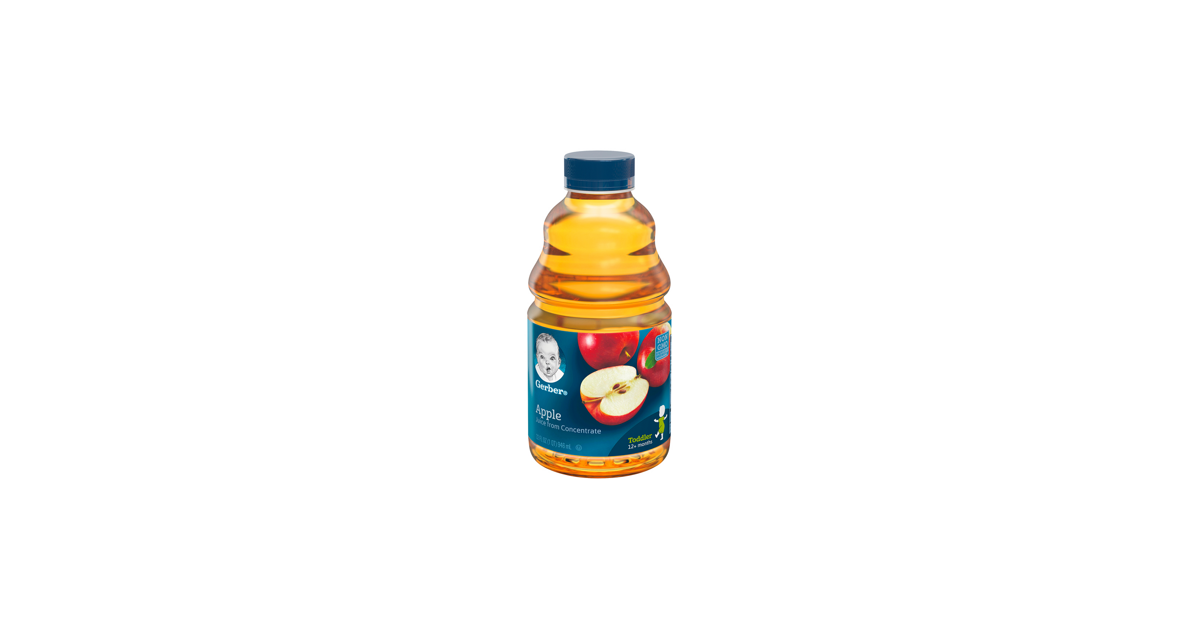Gerber baby apple juice top