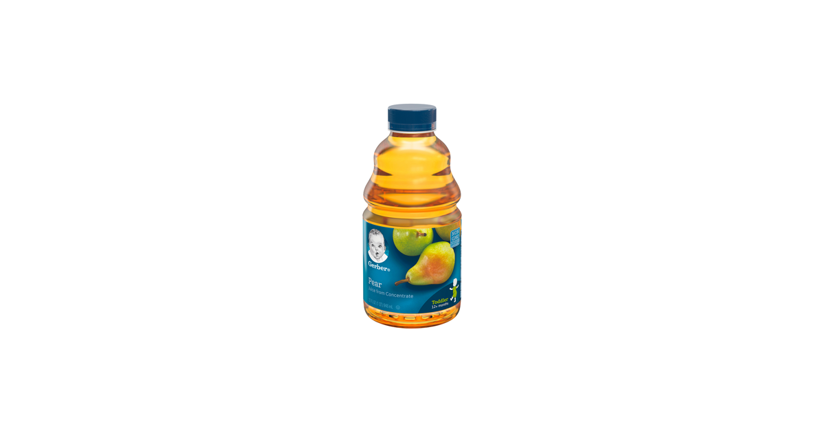 Gerber baby pear juice new arrivals